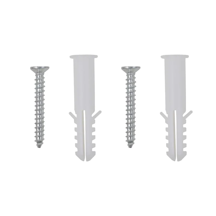 Miroirs muraux 2 pcs 50x50 cm Carré Verre - 5