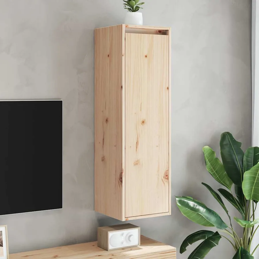 Armoire murale 30x30x100 cm Bois de pin massif - 2