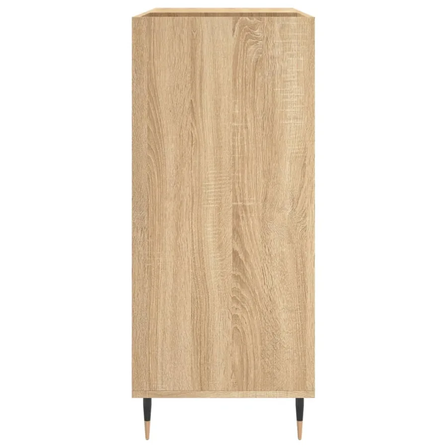 Armoire à disques chêne sonoma 84,5x38x89 cm bois d'ingénierie - 5