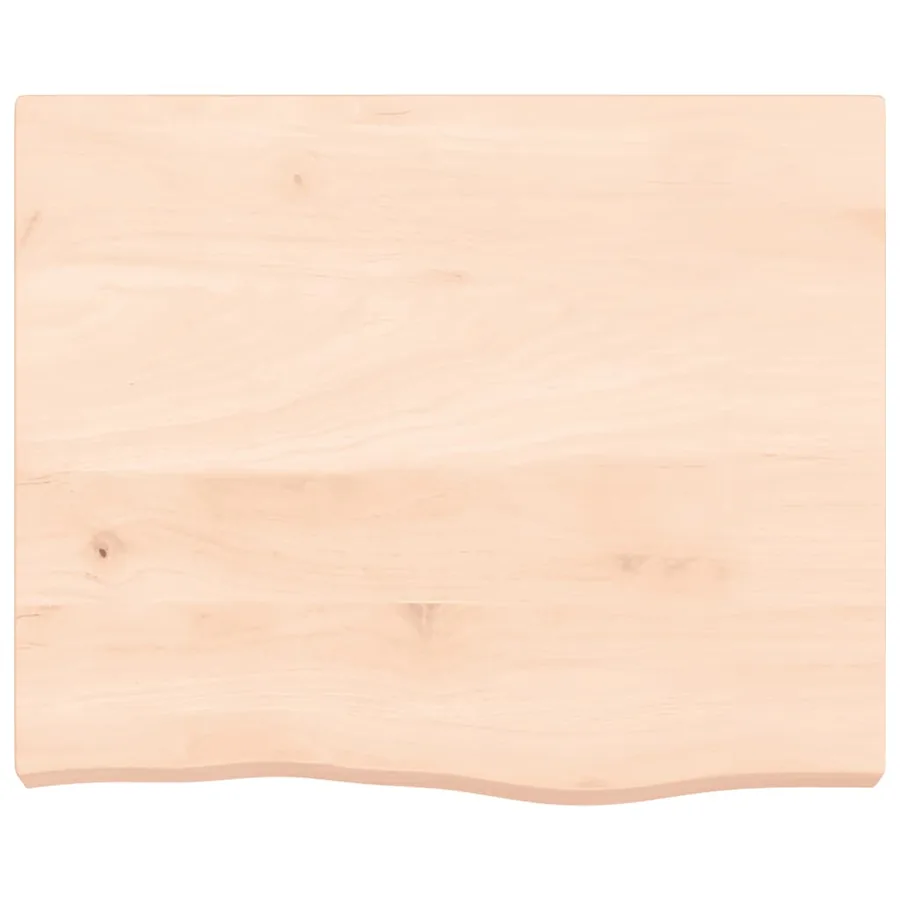 Étagère murale 60x50x(2-6) cm bois de chêne massif non traité - 4