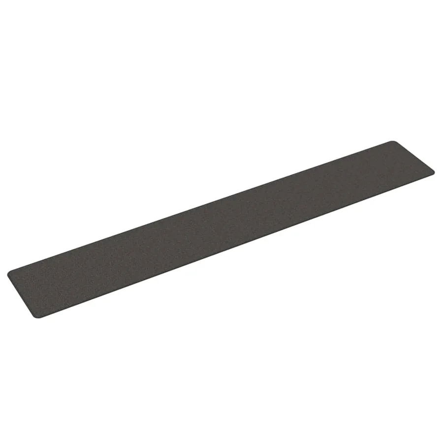 Tapis de couloir aspect sisal anthracite 50x300 cm - 2