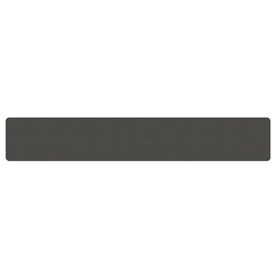 Tapis de couloir aspect sisal anthracite 50x300 cm - 3