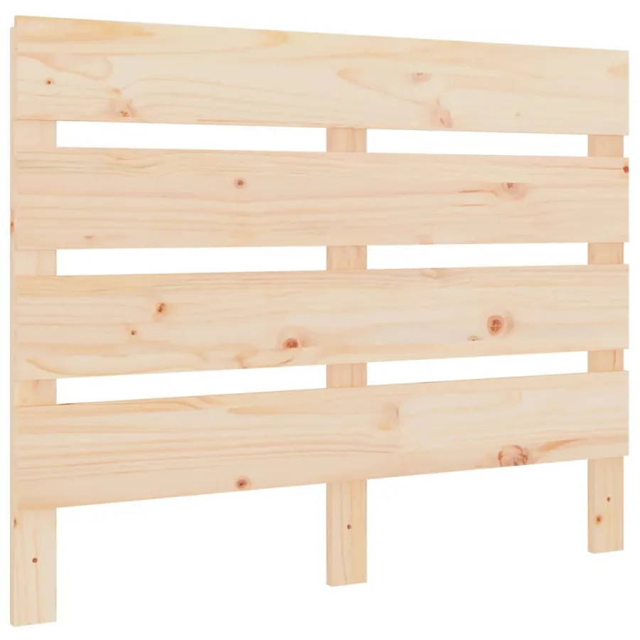 Tête de lit 90x3x80 cm Bois massif de pin - 2