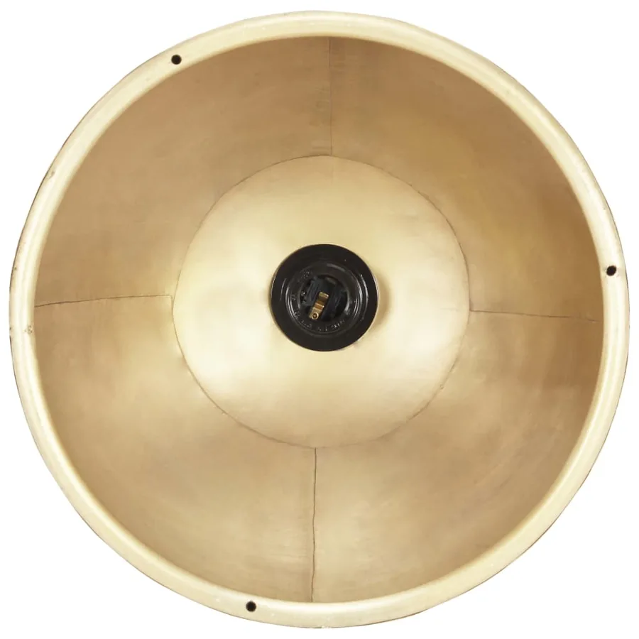 Lampe suspendue industrielle 25 W Laiton Rond 30 cm E27 - 8