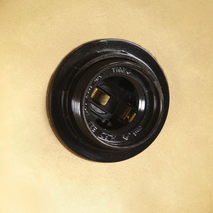 Lampe suspendue industrielle 25 W Laiton Rond 30 cm E27 - 9