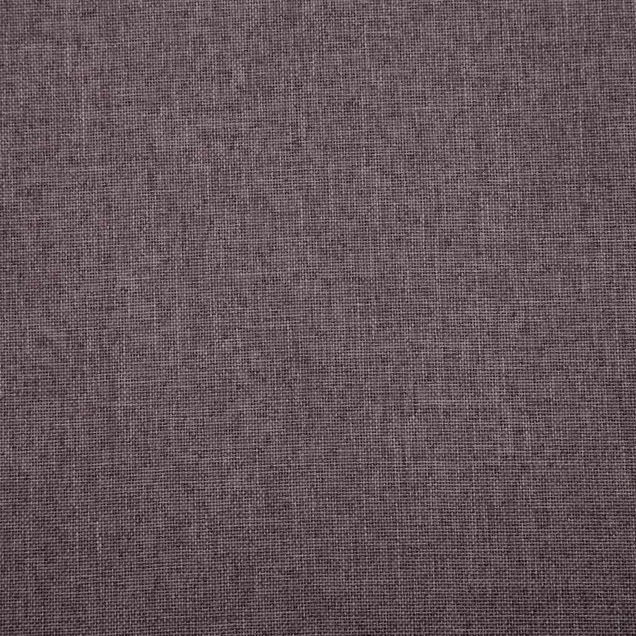 Canapé à 2 places tissu taupe - 7