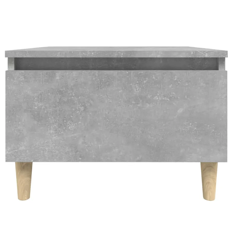 Tables d'appoint 2 pcs Gris béton 50x46x35 cm Bois d'ingénierie - 8