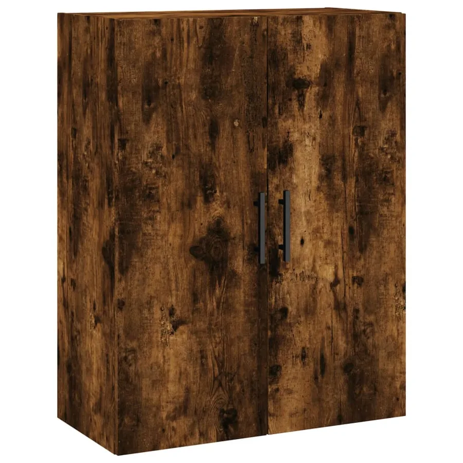Armoires murales 2 pcs chêne fumé 69,5x34x90 cm - 5
