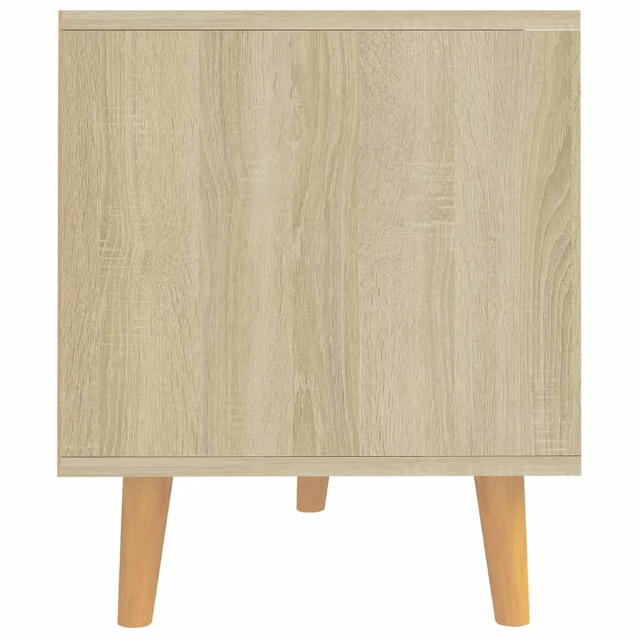 Meuble TV chêne sonoma 90x40x48,5 cm bois d'ingénierie - 6