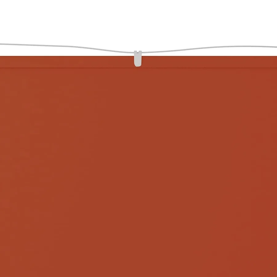 Auvent vertical Terre cuite 180x1000 cm Tissu oxford - 3