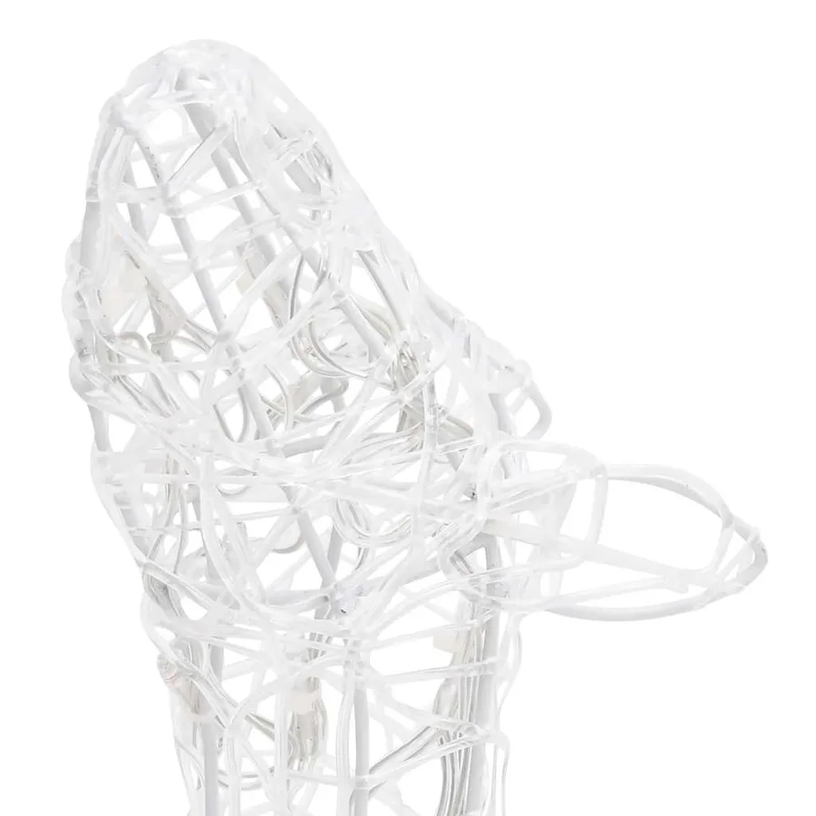 Famille de rennes de décoration Acrylique 160 LED blanc froid - 6