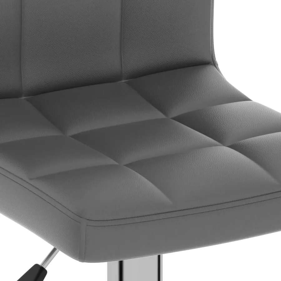 Tabouret de bar Gris Similicuir - 7