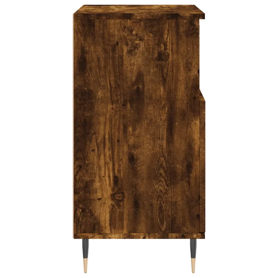 Buffets 3 pcs Chêne fumé Bois d'ingénierie - 7
