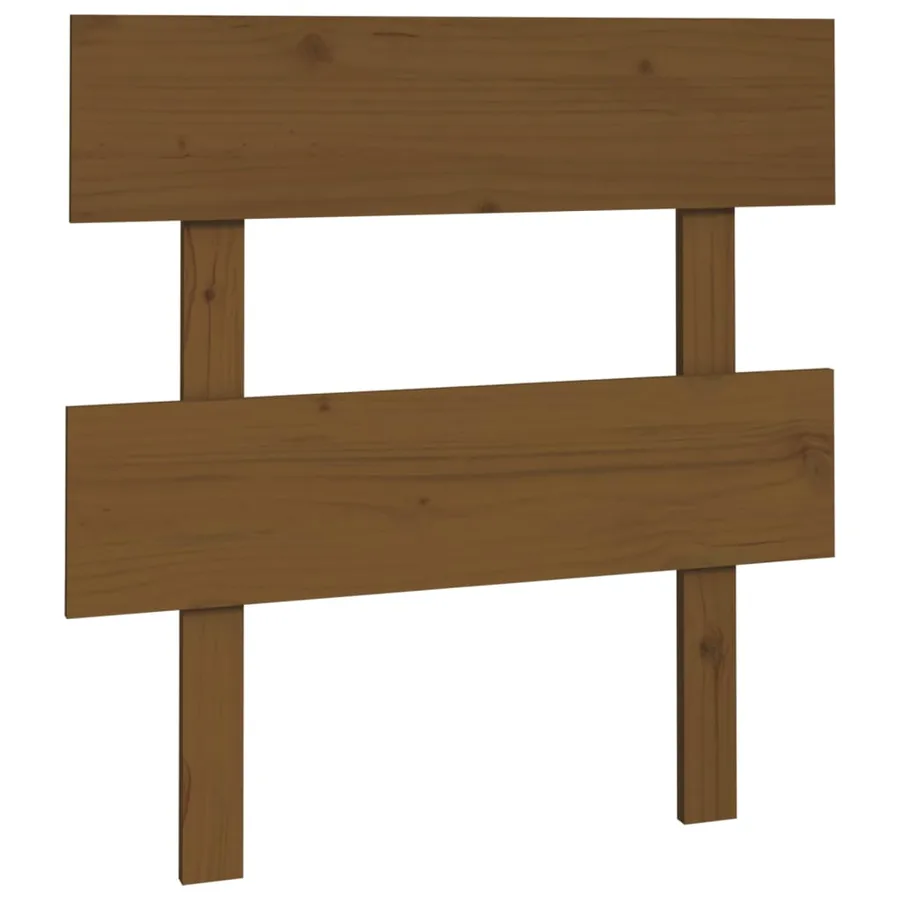 Tête de lit Marron miel 103,5x3x81 cm Bois massif de pin - 2