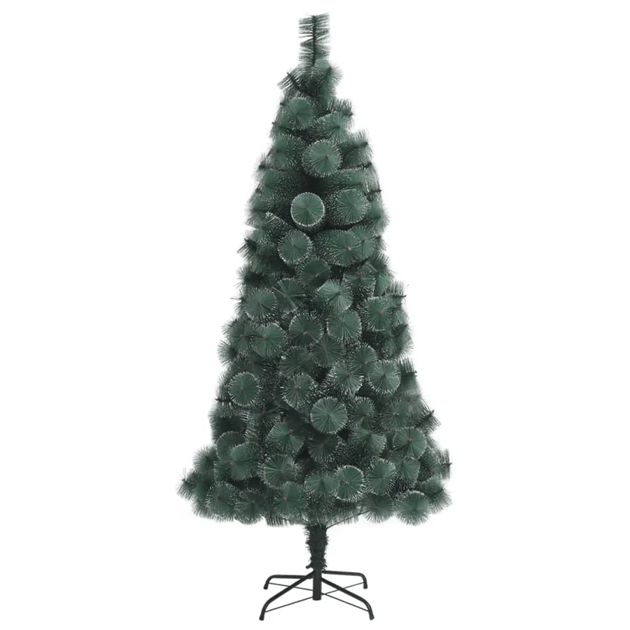 Sapin de Noël artificiel avec support Vert 240 cm PET - 2