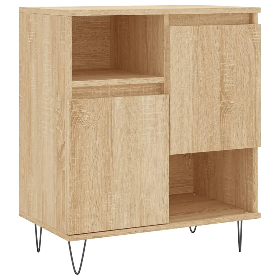 Buffet Chêne sonoma 60x35x70 cm Bois d'ingénierie - 2
