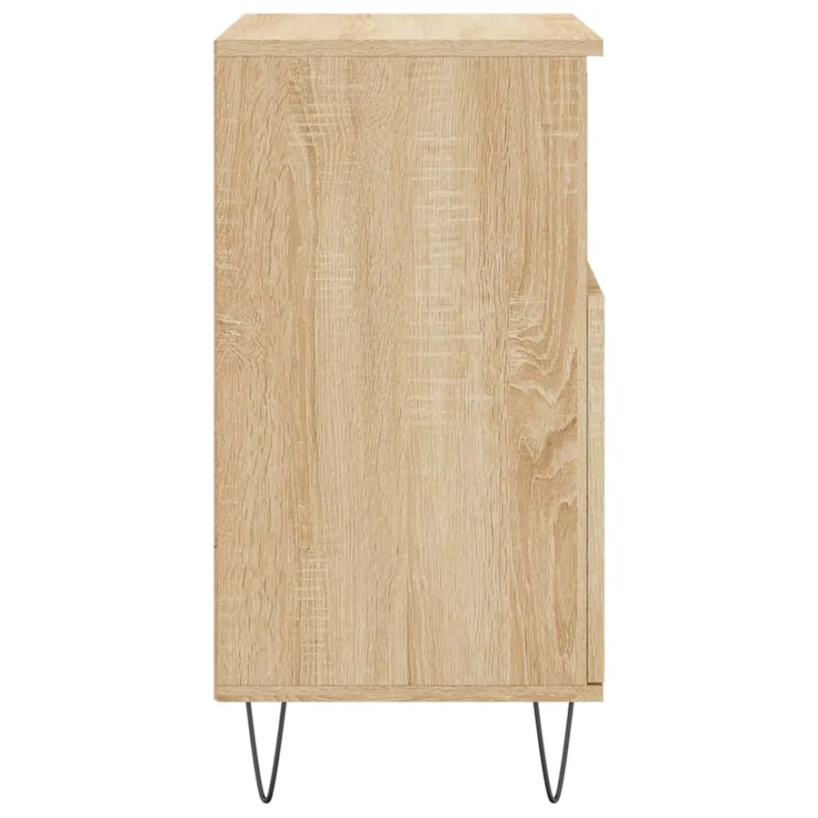 Buffet Chêne sonoma 60x35x70 cm Bois d'ingénierie - 7
