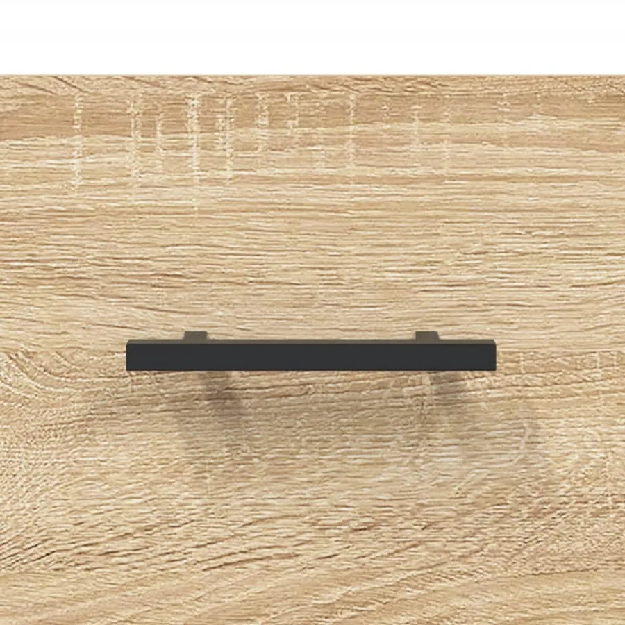 Buffet haut Chêne sonoma 69,5x34x180 cm Bois d'ingénierie - 10