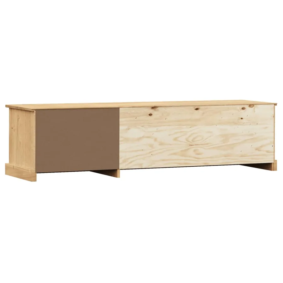 Meuble TV VIGO 156x40x40 cm bois massif de pin - 7