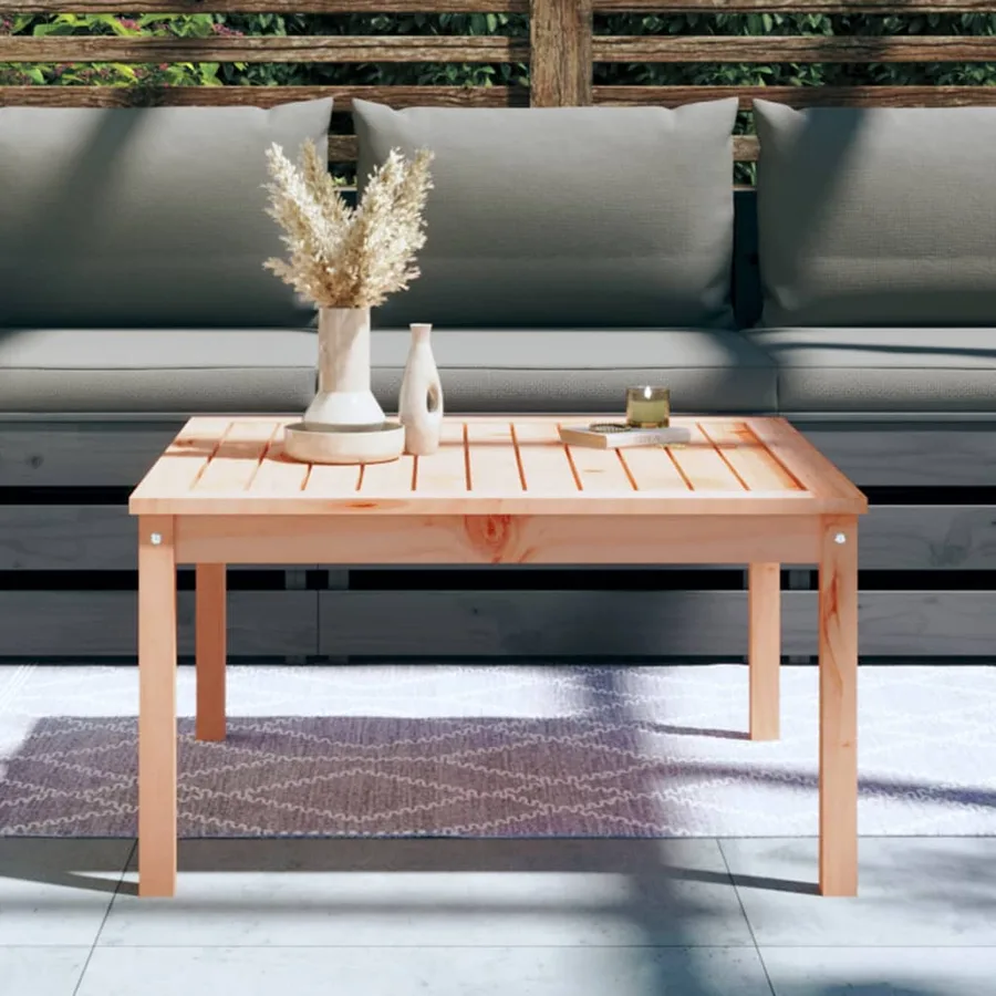 Table de jardin 82,5x82,5x45 cm bois massif de douglas - 3