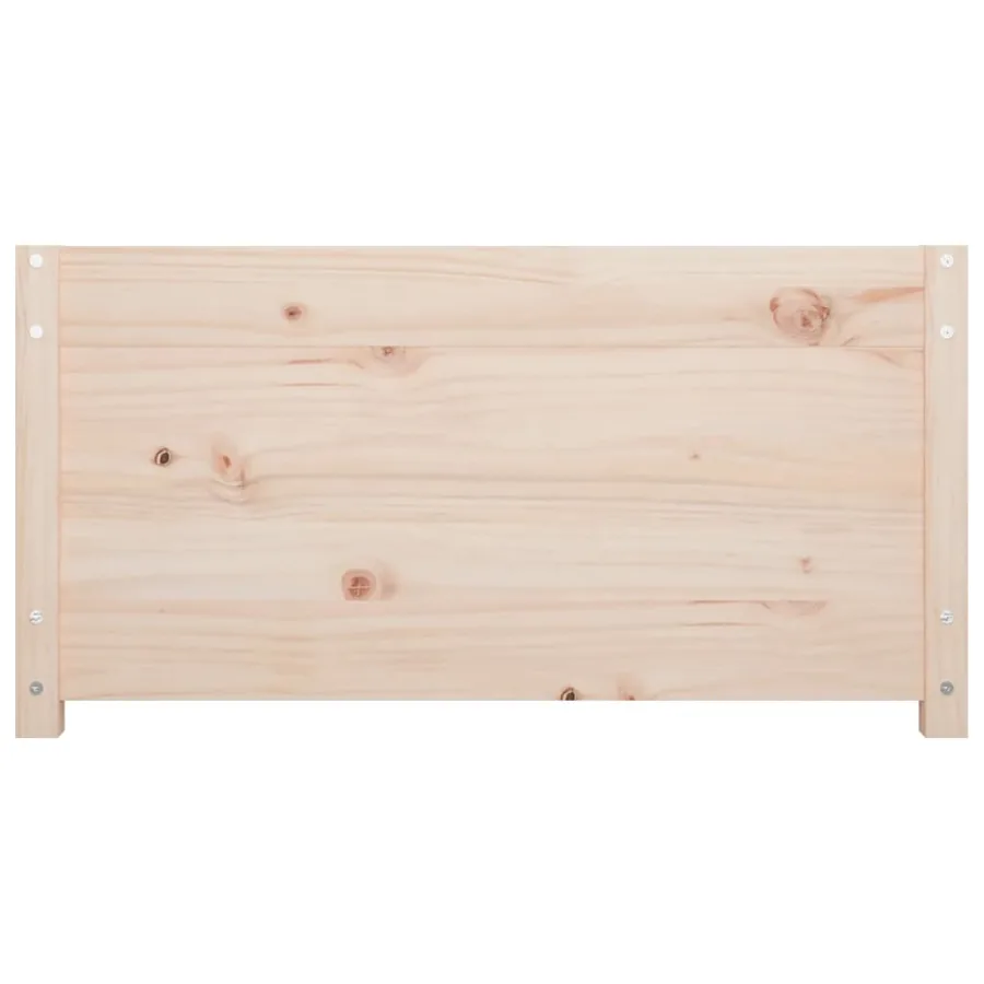 Lit de jour sans matelas 90x200 cm bois de pin massif - 9