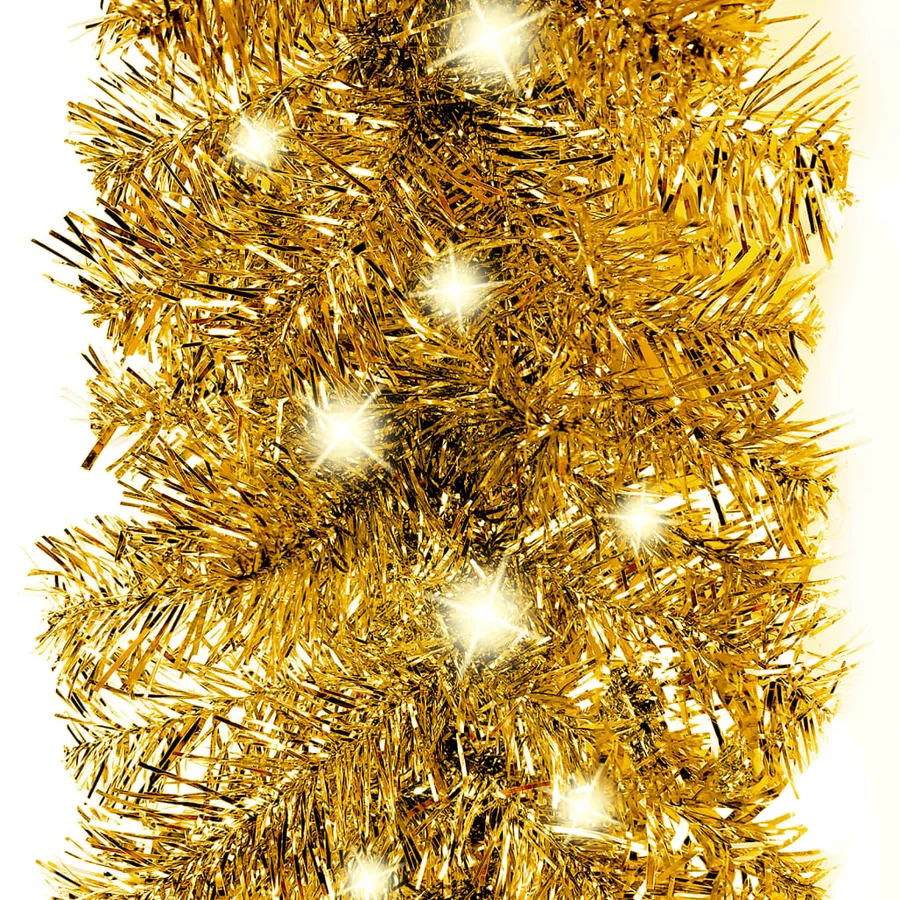 Guirlande de Noël avec lumières LED 5 m Doré - 3