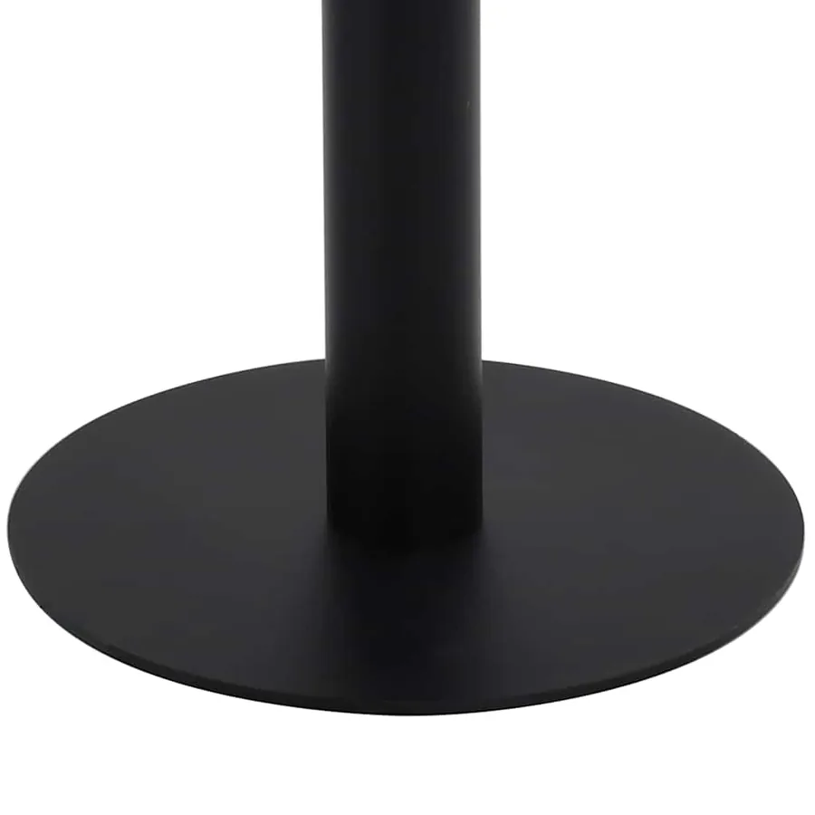 Table de bistro marron clair 50x50 cm MDF - 5