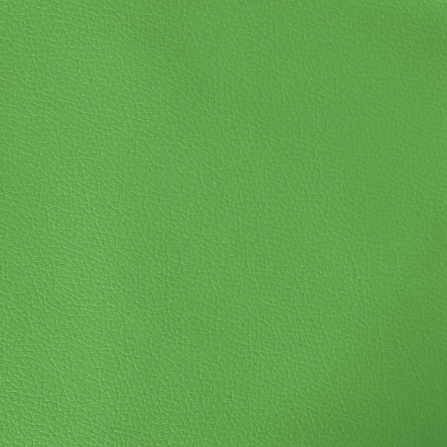 Chaise de jeu de massage et repose-pied Noir et vert Similicuir - 14