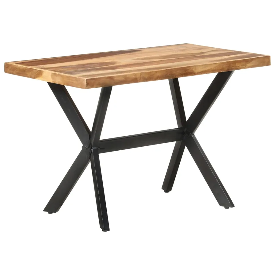 Table de salle à manger 120x60x75 cm Bois avec finition miel - 9