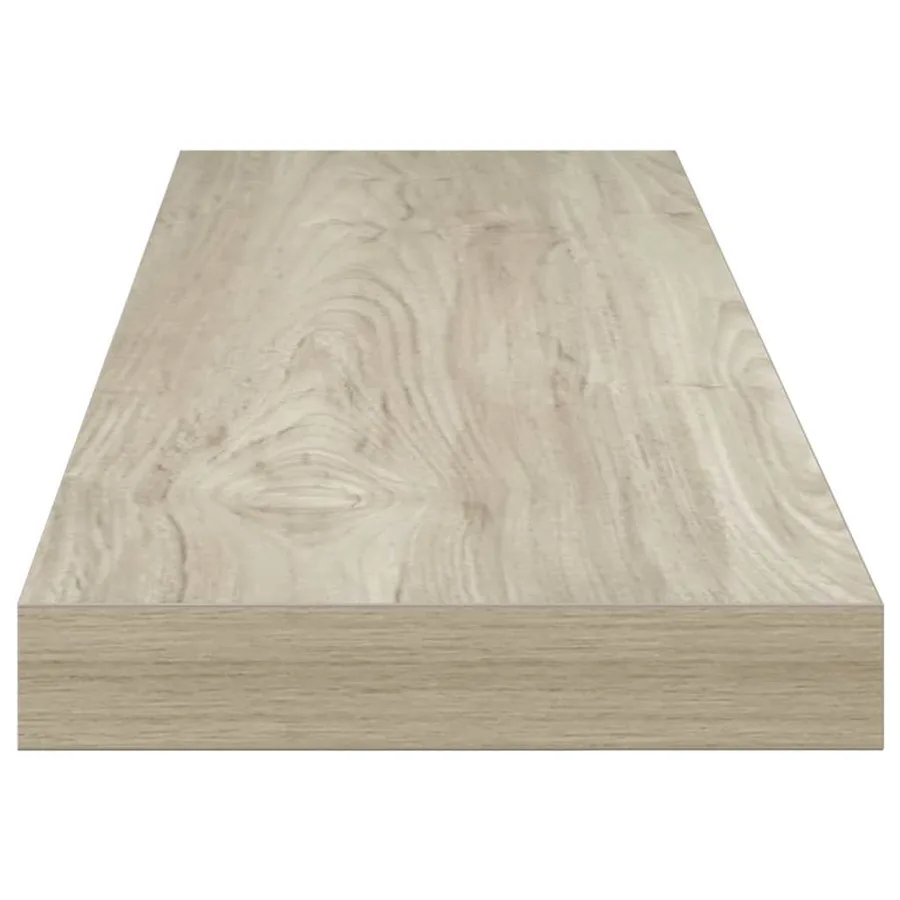 Étagère murale flottante chêne 90x23,5x3,8 cm MDF - 7