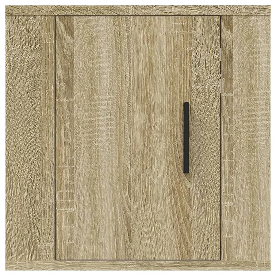 Meubles TV muraux 2 pcs Chêne sonoma 40x34,5x40 cm - 5