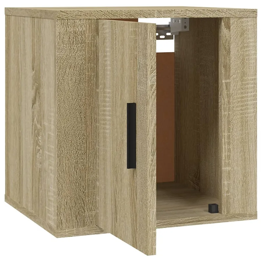 Meubles TV muraux 2 pcs Chêne sonoma 40x34,5x40 cm - 6