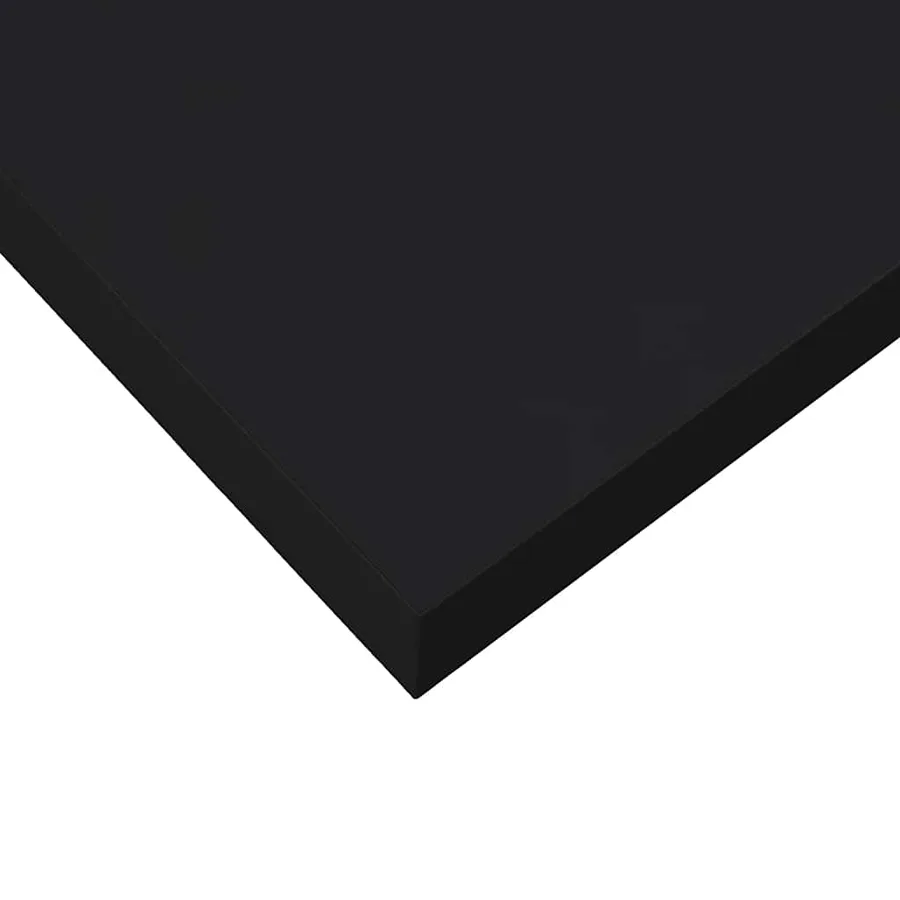 Étagères murales flottantes 2 pcs noir 120x23,5x3,8 cm MDF - 12