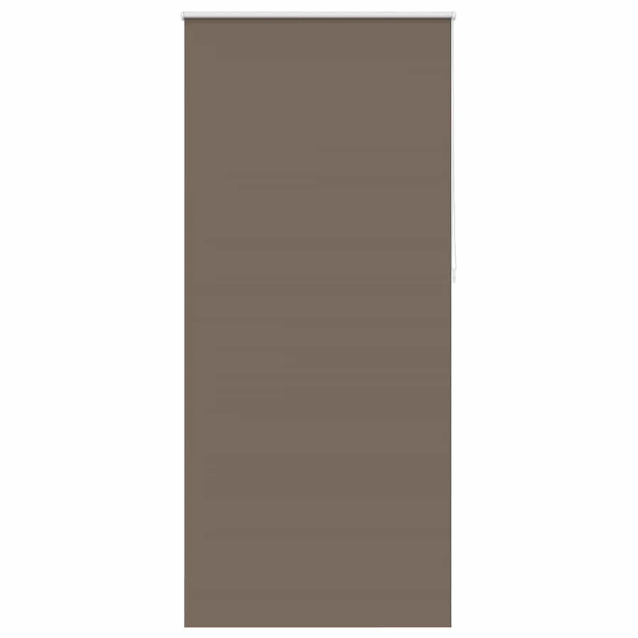 Store enrouleur occultant 124,4 x 230 cm, largeur du tissu 120 cm, couleur café - 2