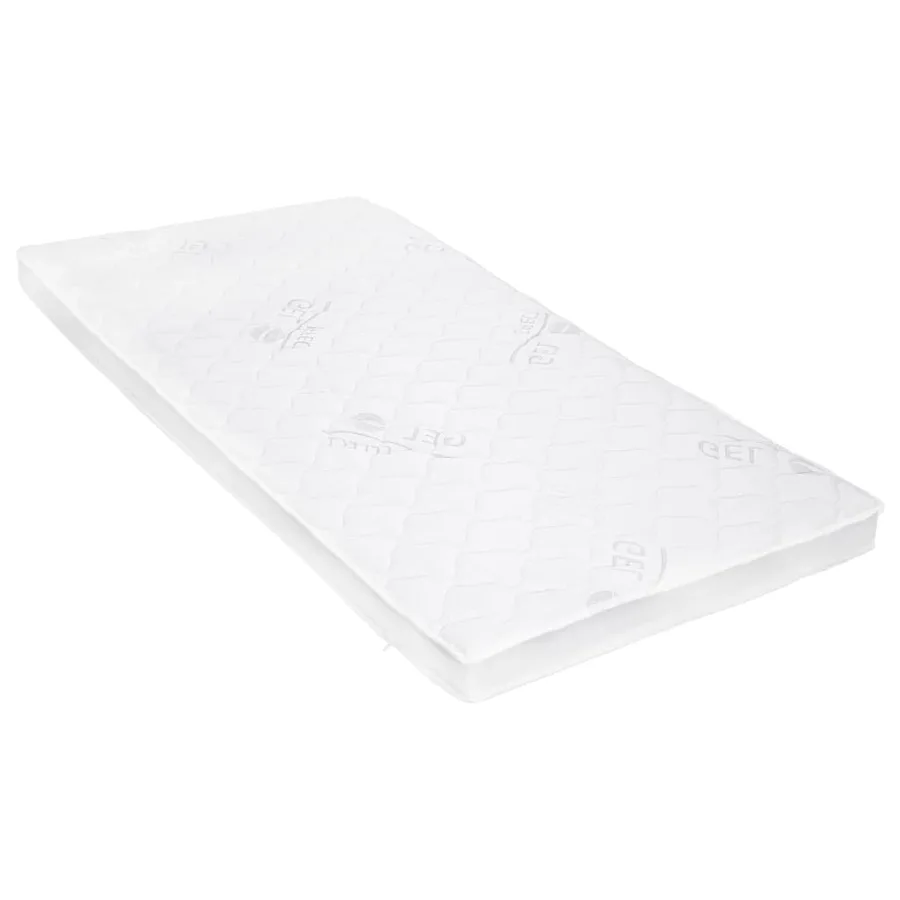 Sur-matelas 80 x 200 cm Mousse de gel 7 cm - 2