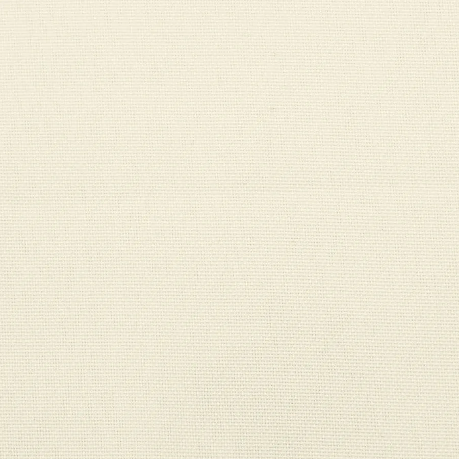 Coussin de banc de jardin blanc crème tissu oxford - 8