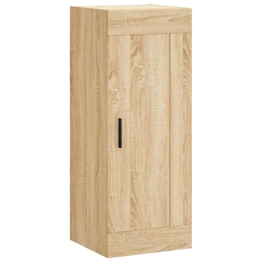 Buffet haut Chêne sonoma 34,5x34x180 cm Bois d'ingénierie - 7