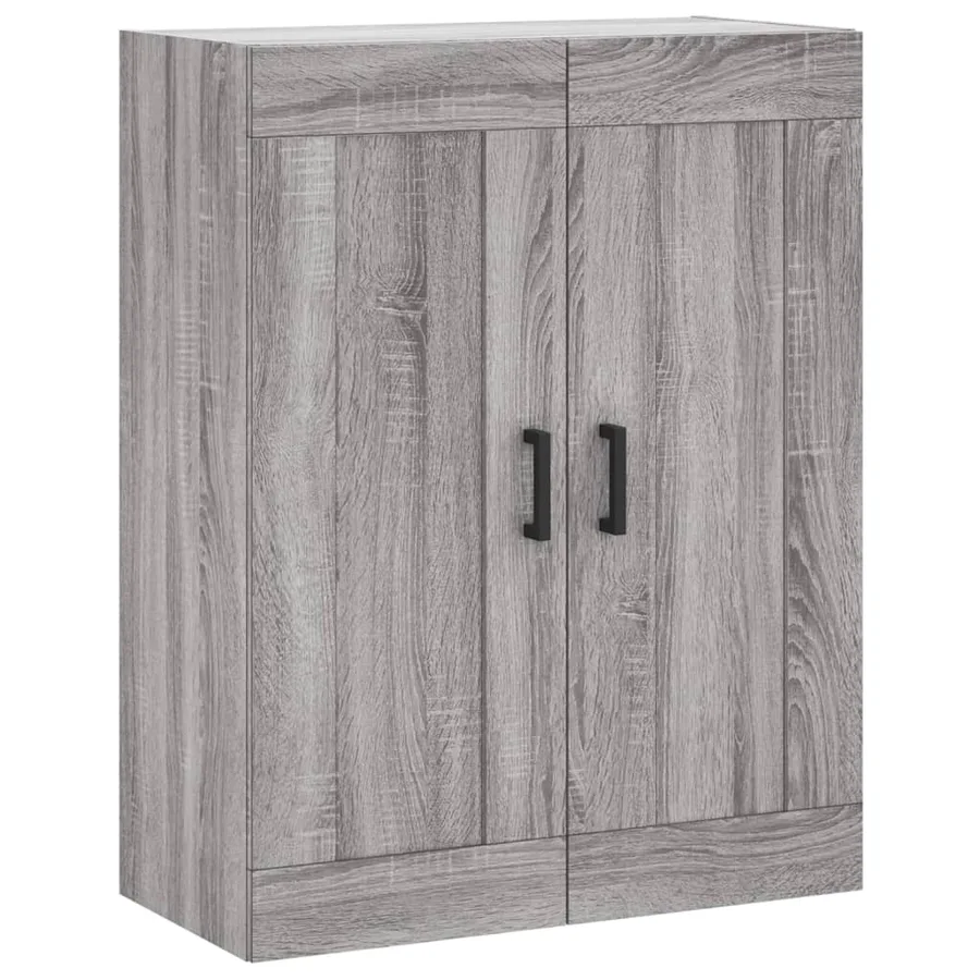 Buffet haut Sonoma gris 69,5x34x180 cm Bois d'ingénierie - 5