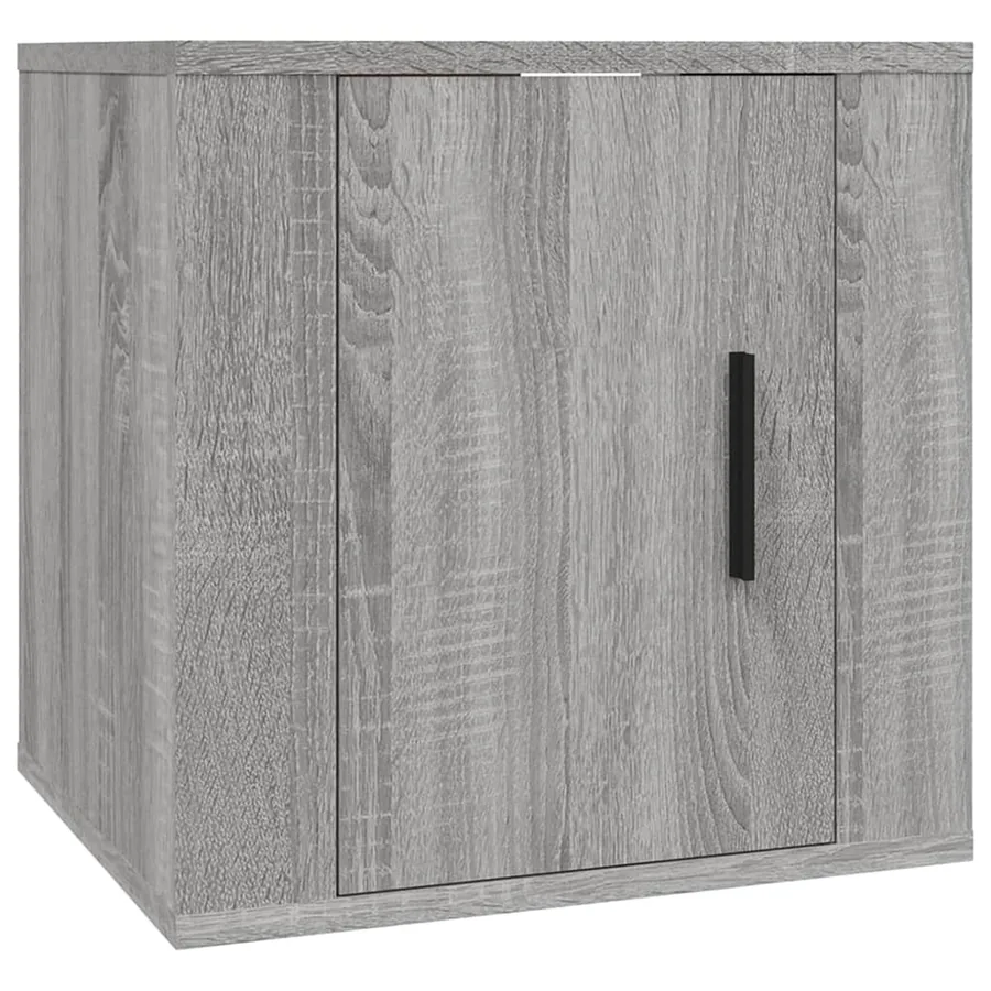 Ensemble de meubles TV 2 pcs Sonoma gris Bois d'ingénierie - 6