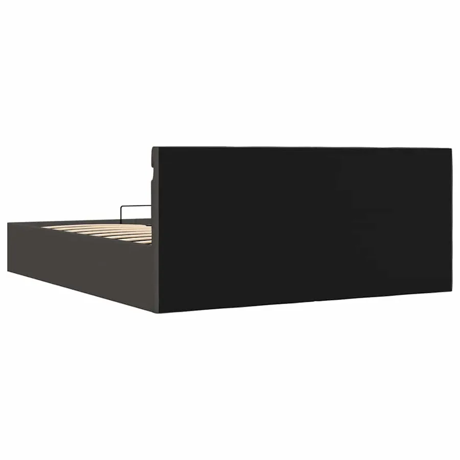 Cadre de lit à rangement hydraulique sans matelas 160x200 cm - 8