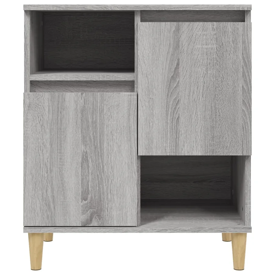 Buffets 2 pcs sonoma gris 60x35x70 cm bois d'ingénierie - 6