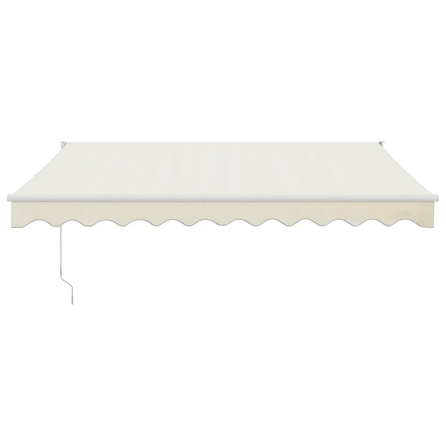Auvent rétractable automatique crème 3,5x2,5 m - 3