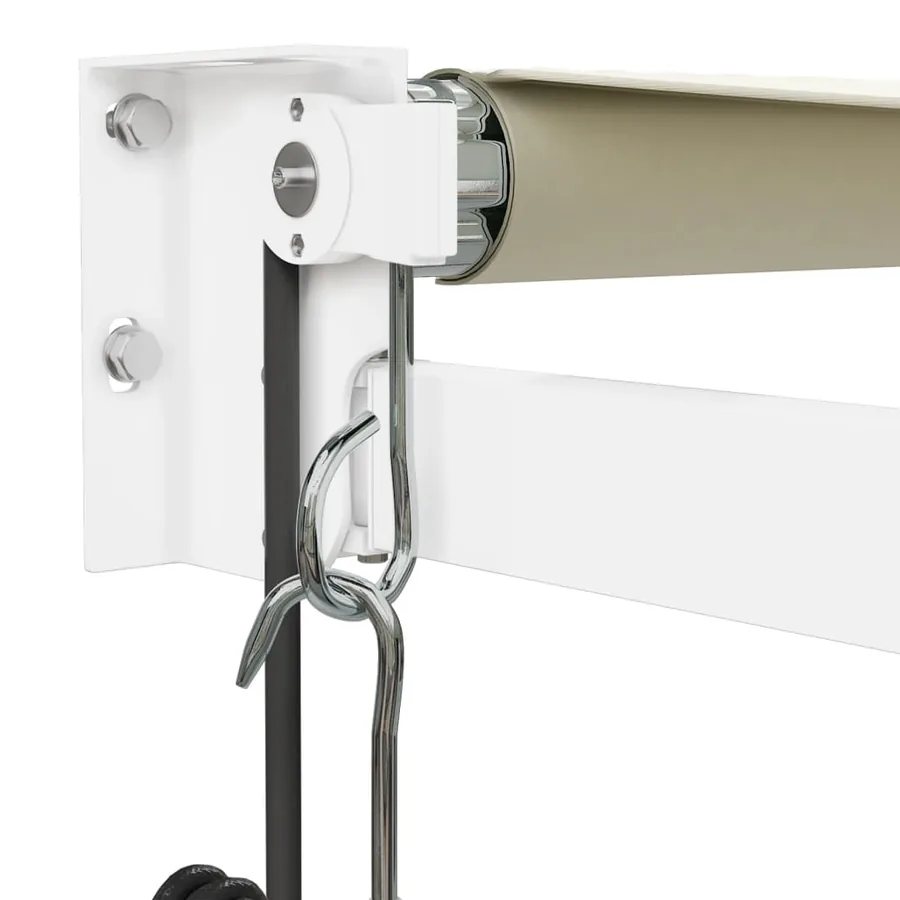 Auvent rétractable automatique crème 3,5x2,5 m - 7