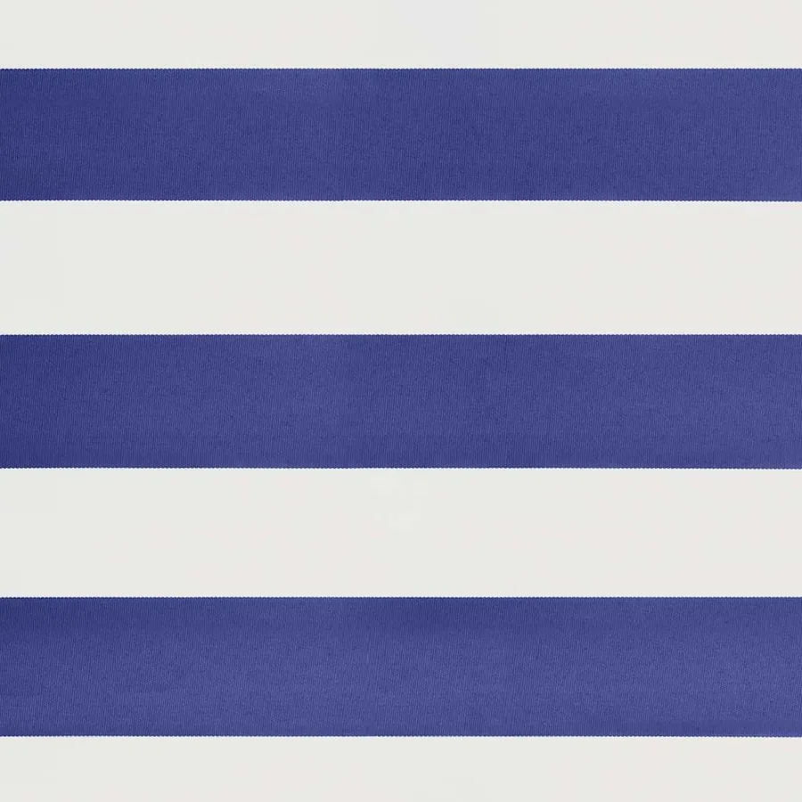 Auvent rétractable bleu et blanc 4,5x3 m tissu et aluminium - 8
