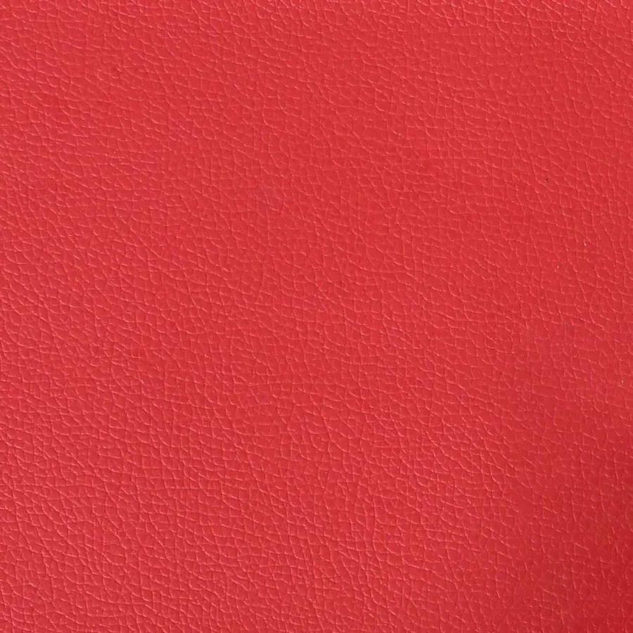 Chaise de jeu avec repose-pied Noir et rouge Similicuir - 14