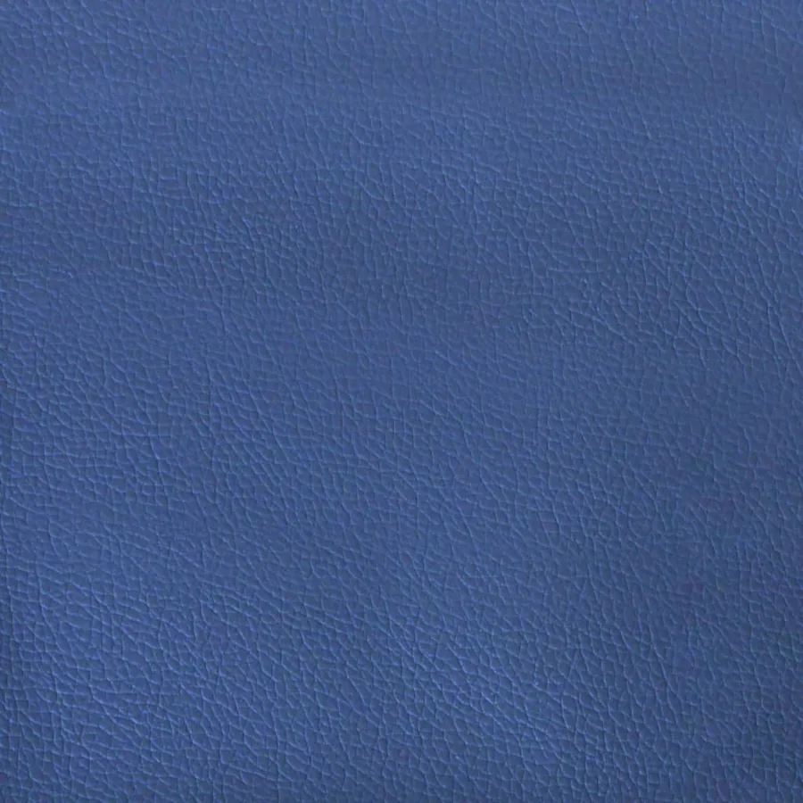 Chaise de jeu avec repose-pied Noir et bleu Similicuir - 14