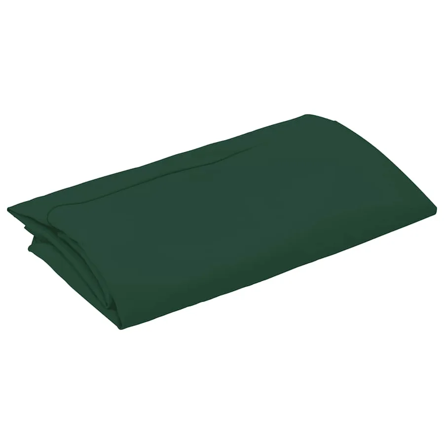 Tissu de remplacement pour parasol déporté Vert 350 cm - 3