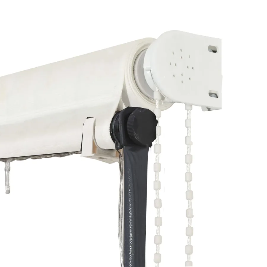 Auvent rétractable avec LED 350x150 cm Crème - 7