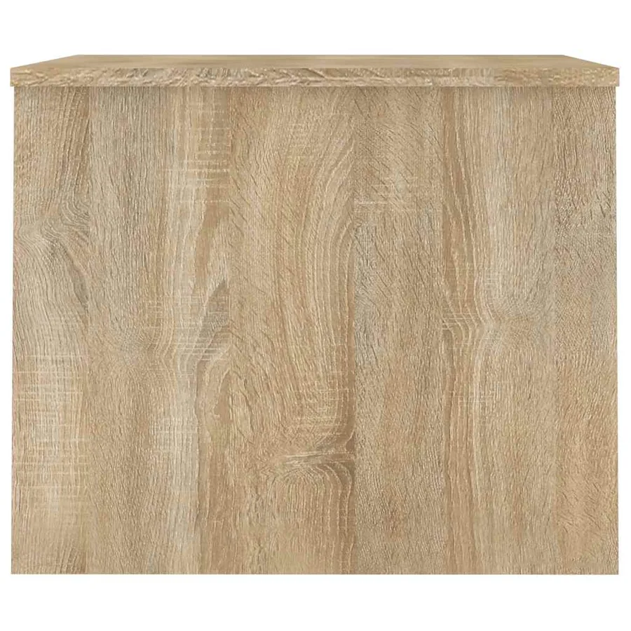 Table basse chêne sonoma 80x50,5x41,5 cm bois d'ingénierie - 5
