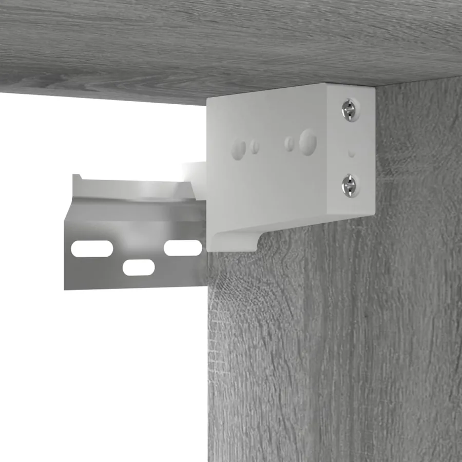Meubles TV muraux 4pcs Sonoma gris 60x30x30cm Bois d'ingénierie - 7